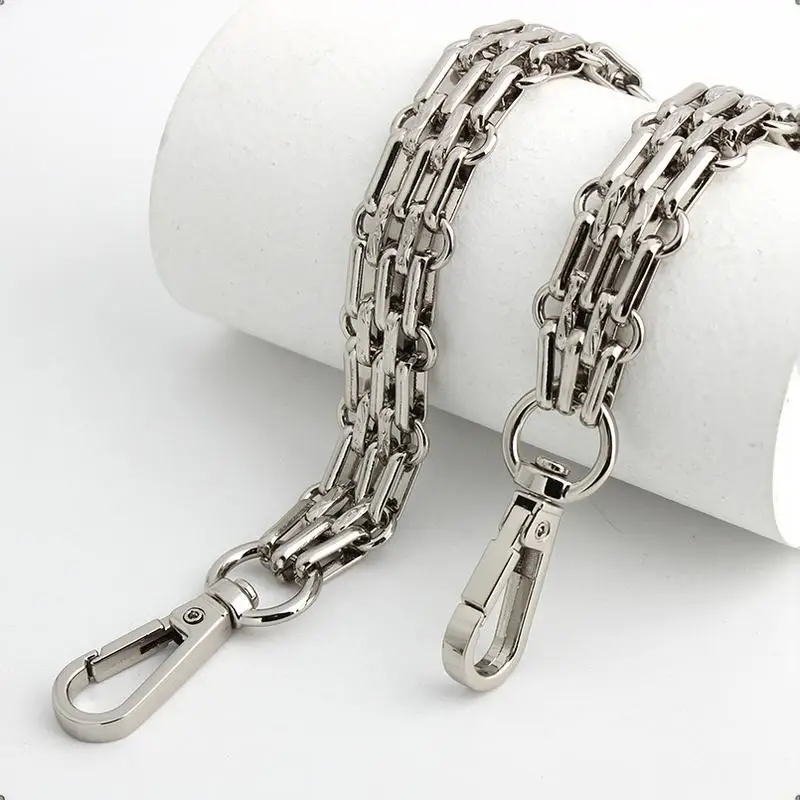 30/40/60/100/120cm Metal Bag Replacement Chains Detachable Shoulder Straps For Crossbody Handbag Accessories