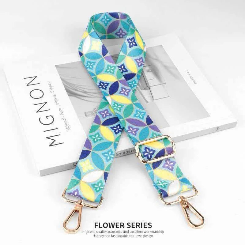 Bag Parts Accessories Strap Bags Fabric Chain Wide Backpack Black Handle Crossbody Canvas Replacement Shoulder Bag Strap