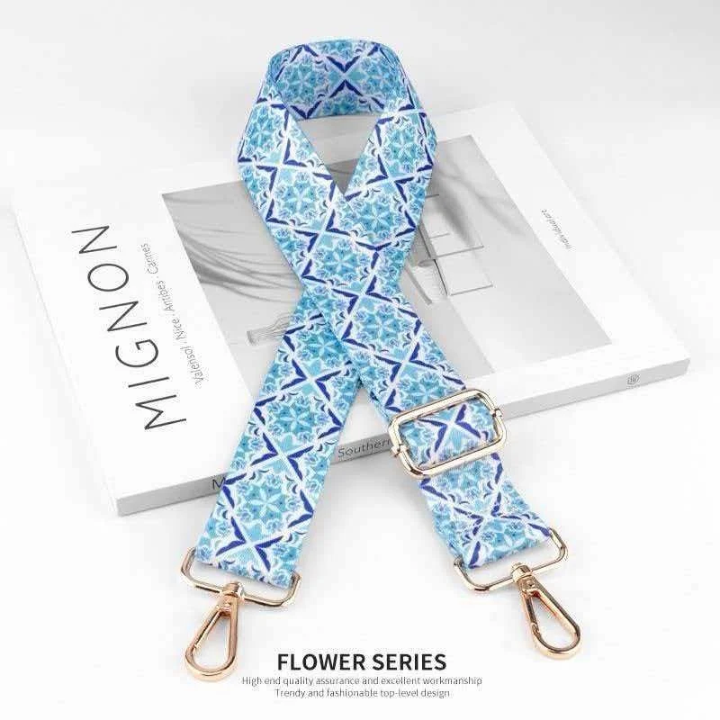 Bag Parts Accessories Strap Bags Fabric Chain Wide Backpack Black Handle Crossbody Canvas Replacement Shoulder Bag Strap