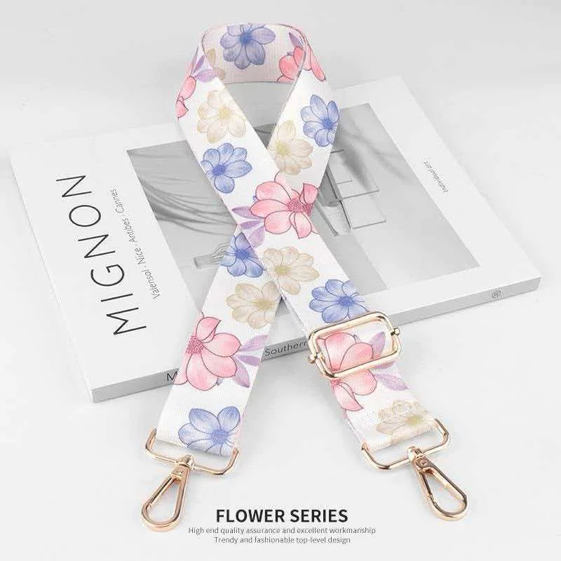 Bag Parts Accessories Strap Bags Fabric Chain Wide Backpack Black Handle Crossbody Canvas Replacement Shoulder Bag Strap