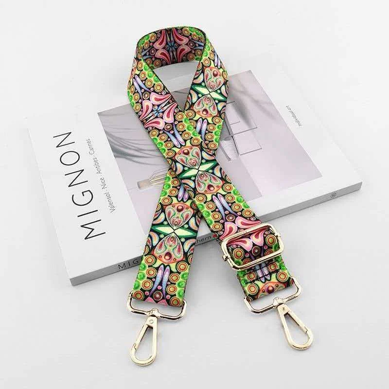Bag Parts Accessories Strap Bags Fabric Chain Wide Backpack Black Handle Crossbody Canvas Replacement Shoulder Bag Strap