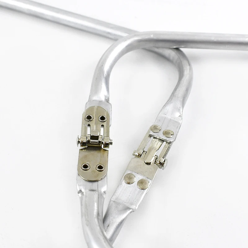 Deepeel 15-30cm Metal Internal Kiss Clasp Purse Frame Cloud Bag Rectangle Pipe Clamps Buckle DIY Handmade Bags Handles Accessory