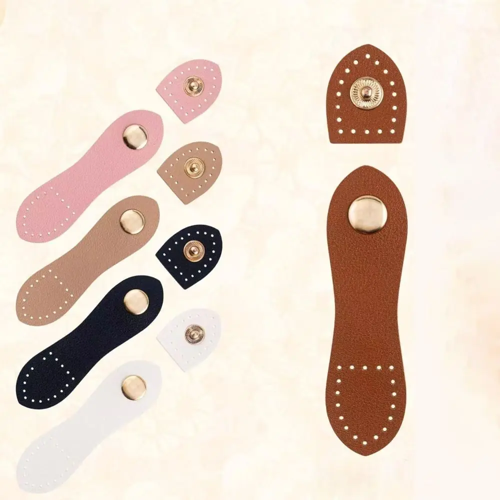 Fashion Leather Bag Buckle Handmade Buttons Wallet Hasp Clasp Buckle Card Pack Buckle for DIY Handbag Accessories