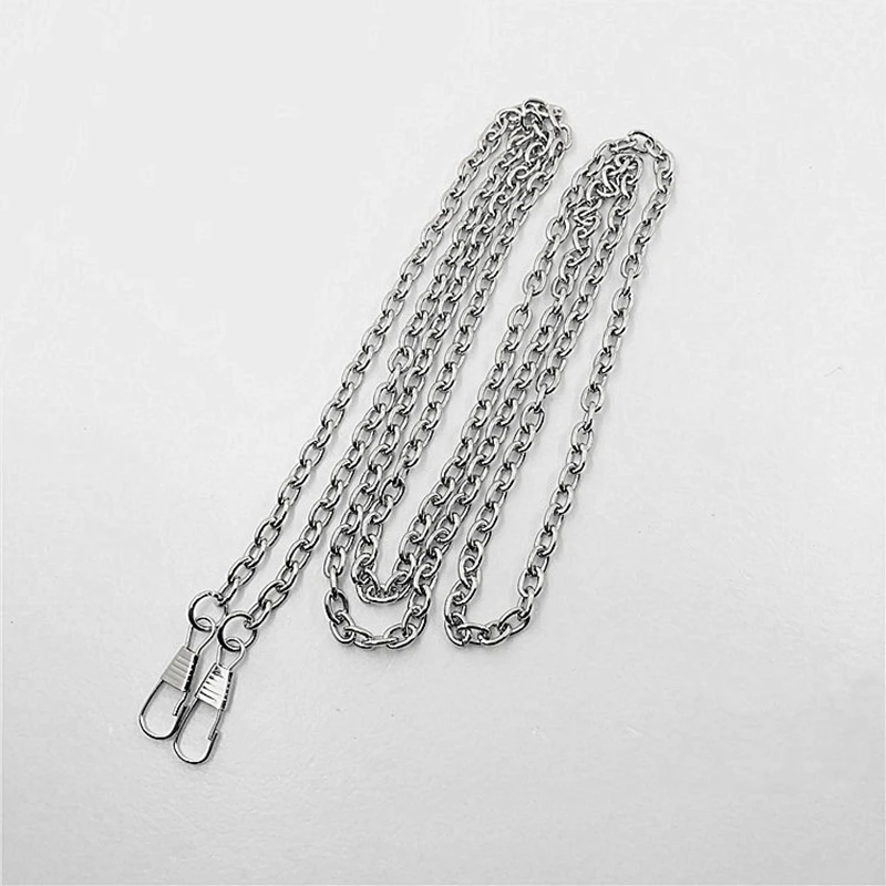 20pcs 120CM/47" Bags Chains Belt Hardware Handbag Accessory Metal Alloy Bag Chain Strap Parts Accessories Bronze Silver Black
