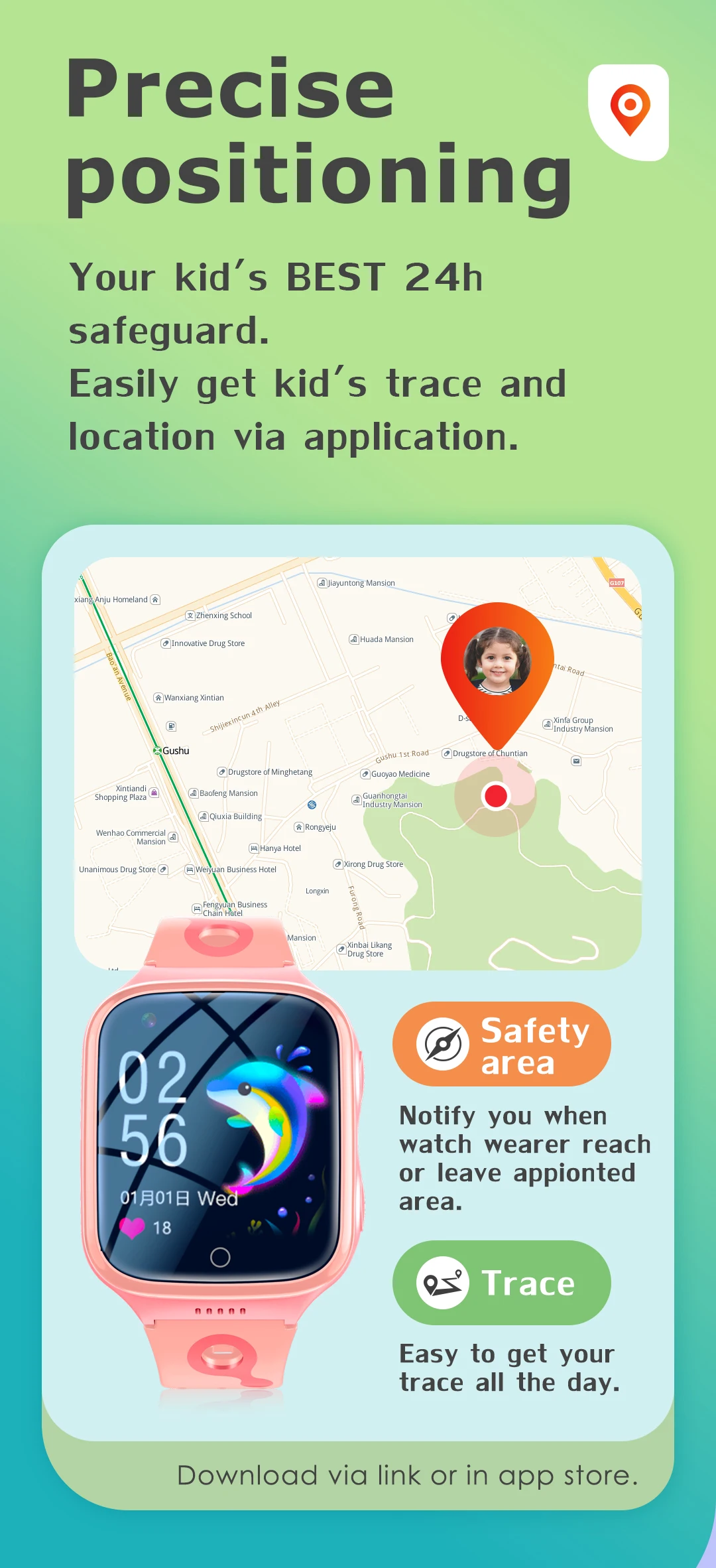 Smart Watch 4G Sim Card Kids GPS WiFi Video Call Tracker Location SOS Call Back Monitor Phone Watch Smartwatch Children Gifts