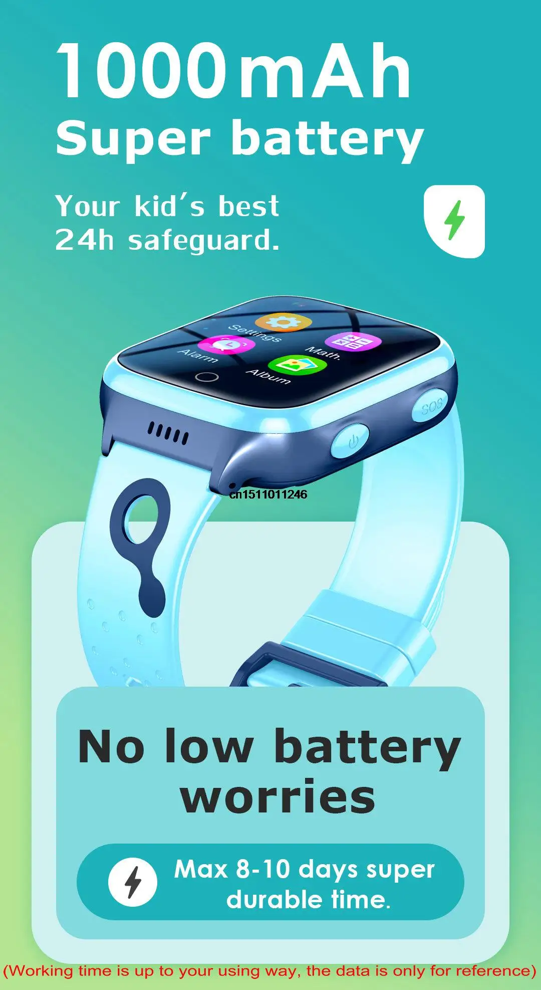 Smart Watch 4G Sim Card Kids GPS WiFi Video Call Tracker Location SOS Call Back Monitor Phone Watch Smartwatch Children Gifts