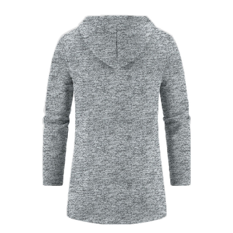 Sweatwear Men's Hoodies Long Sleeve Sweatshirts for Men Zipper Hooded Mens Oversize Winter Top Jacket Coat Black Sweater