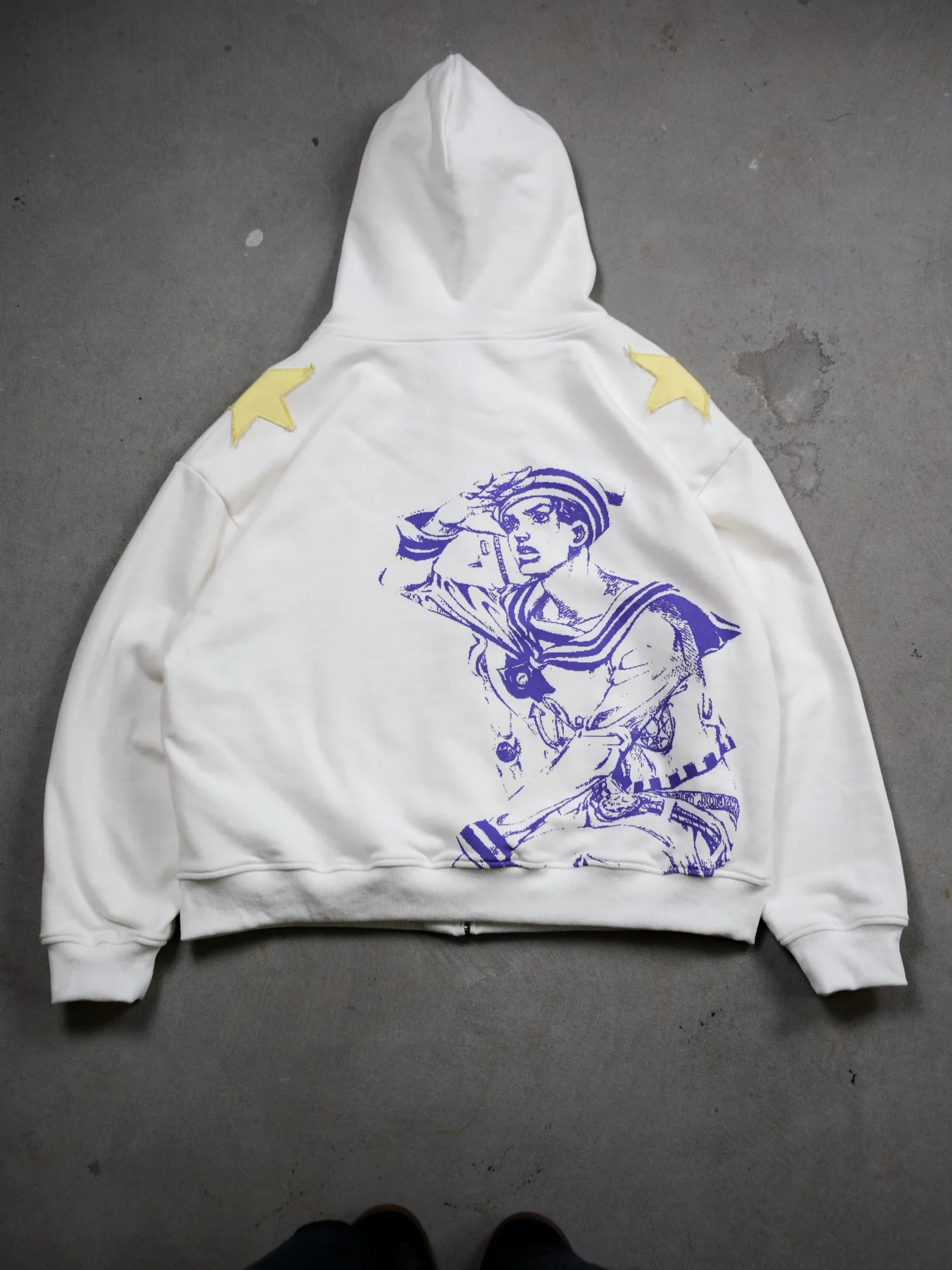 Y2k Stands Hiphop Jojo Bizarre Adventure Hoodies Harajuku Oversized Mens Womens Zipper Hoodie Hip Hop Couple Street Sweatshirt