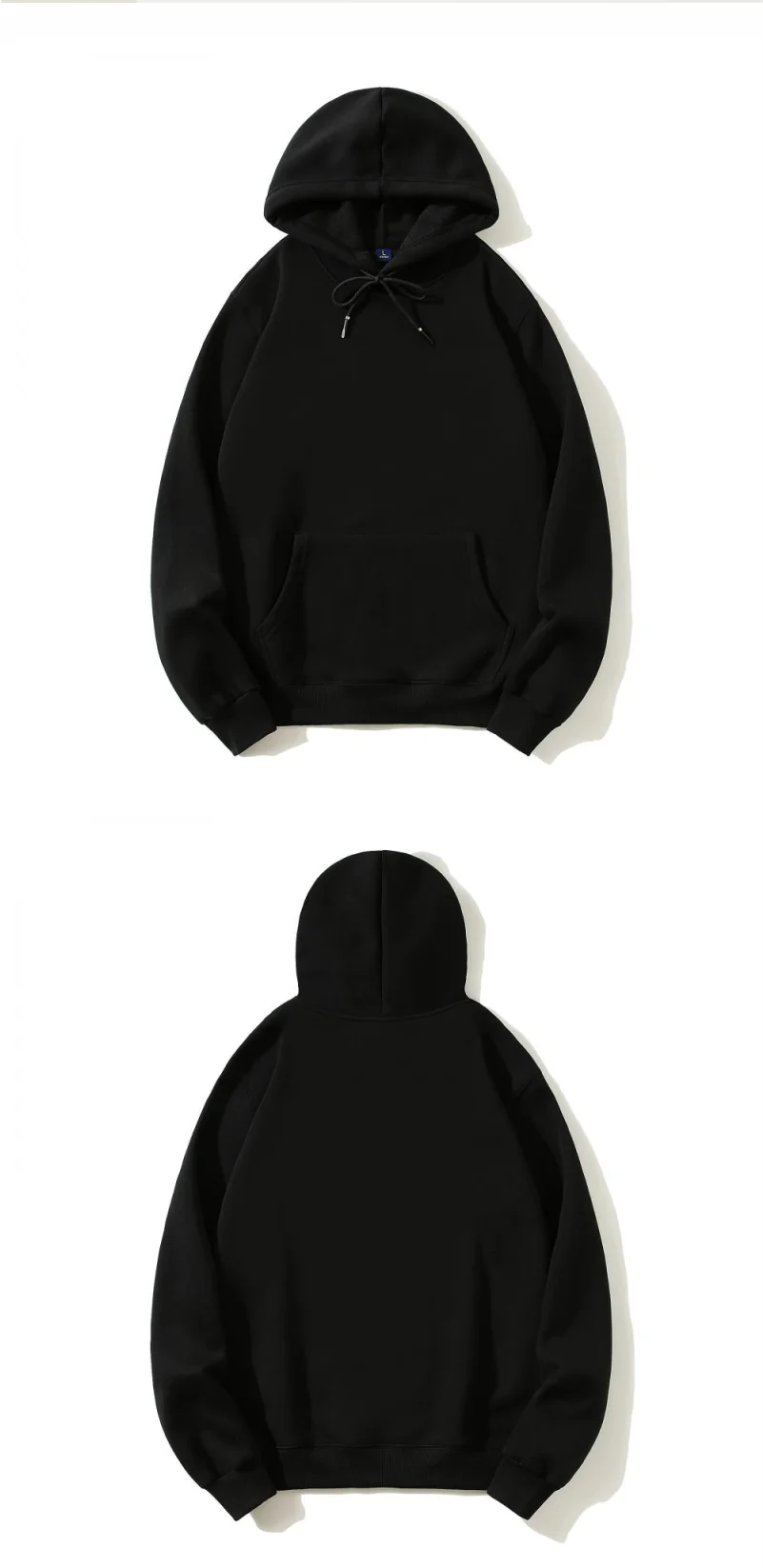 Fashion Print High-Quality Hoodie Custom Logo Personal Group Brand Embroidery Men and Women Thick 100 % Cotton Pullovers Fleece