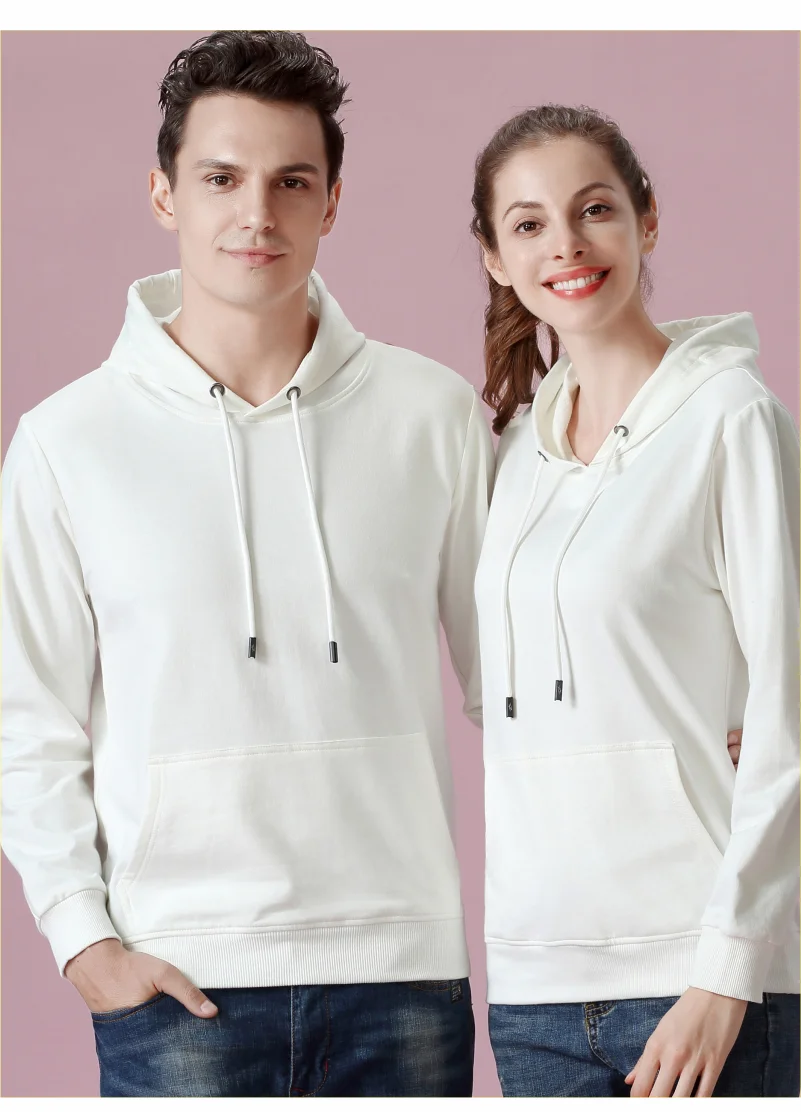 Fashion Print High-Quality Hoodie Custom Logo Personal Group Brand Embroidery Men and Women Thick 100 % Cotton Pullovers Fleece