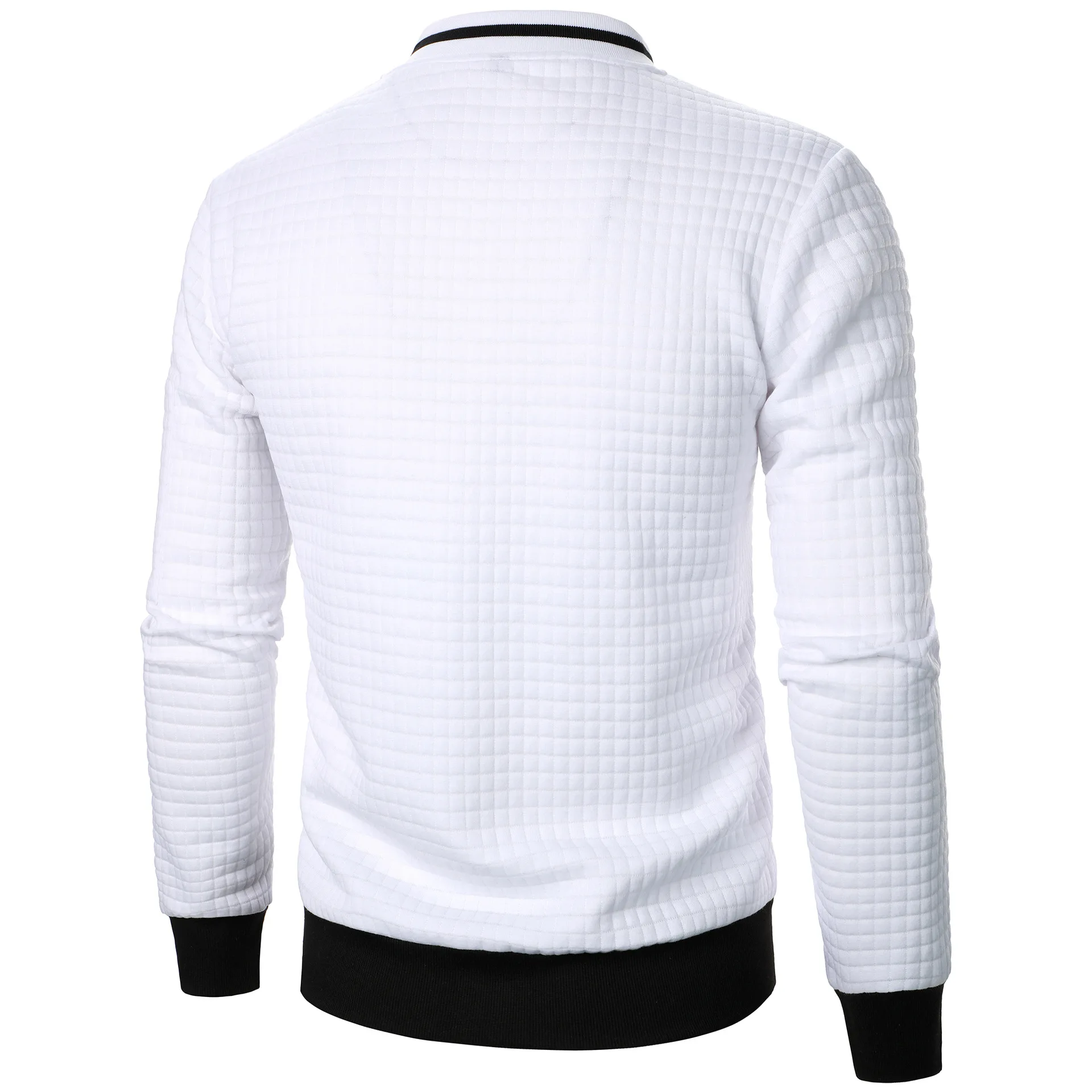 2024-Hot-Selling-Men's-Four-Seasons-Waffle-Full-Zipper-Top-Men's-Slim-Fit-Versatile-Sweatshirt-Men's-Casual-Cardigan-Sweatshirt