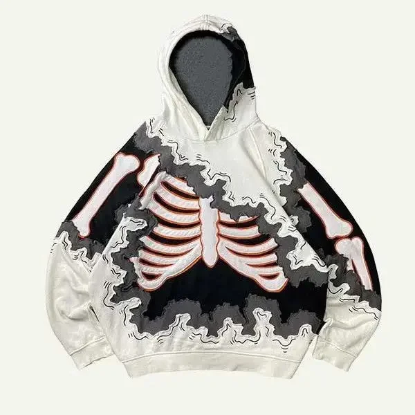 Cotton New Rock Spider Soft Man Hoodies Skull Luxury Simple No Brand Cheap Sweat Shirt Tops Welcome Deal In Sweatshirts for Men