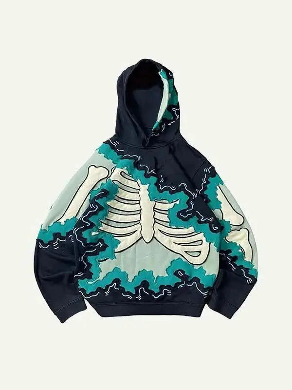Cotton New Rock Spider Soft Man Hoodies Skull Luxury Simple No Brand Cheap Sweat Shirt Tops Welcome Deal In Sweatshirts for Men