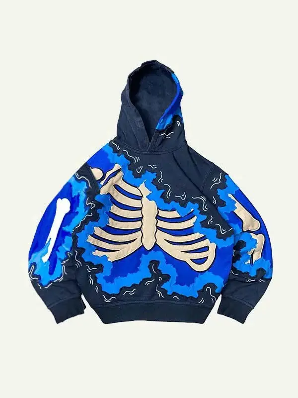 Cotton New Rock Spider Soft Man Hoodies Skull Luxury Simple No Brand Cheap Sweat Shirt Tops Welcome Deal In Sweatshirts for Men