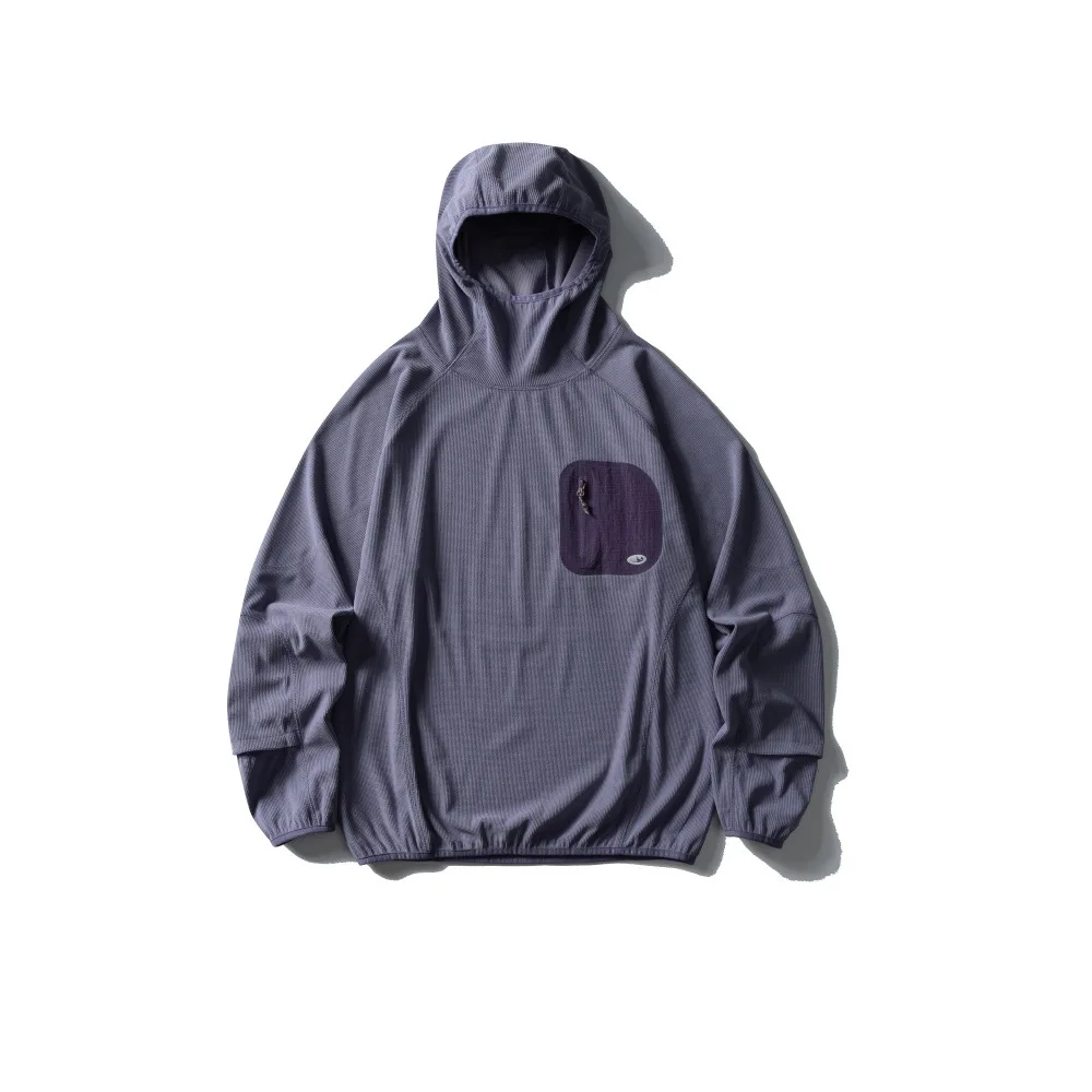 Outdoor Sport Hoodies Men Women Lightweight Fleece Long Sleeve Breathable Pullovers Hooded Sweatshirt Unisex Track T Shirts Tops