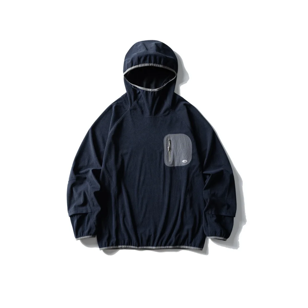 Outdoor Sport Hoodies Men Women Lightweight Fleece Long Sleeve Breathable Pullovers Hooded Sweatshirt Unisex Track T Shirts Tops