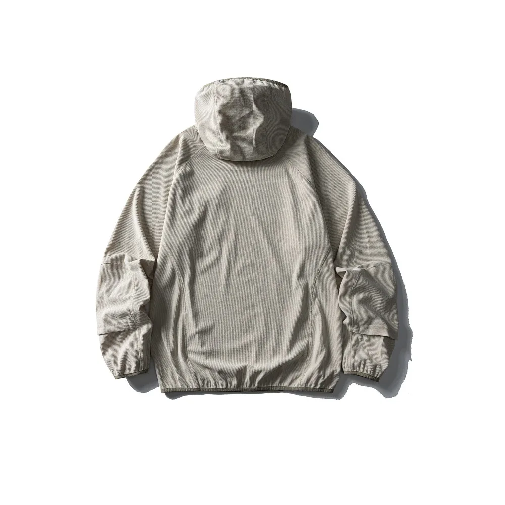 Outdoor Sport Hoodies Men Women Lightweight Fleece Long Sleeve Breathable Pullovers Hooded Sweatshirt Unisex Track T Shirts Tops