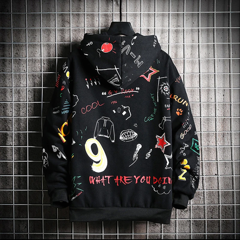 CHAIFENKO Hip Hop Hoodies Men New Autumn Fashion Skateboards Casual Sweatshirt Male Japanese Harajuku Streetwear Men Hoodie