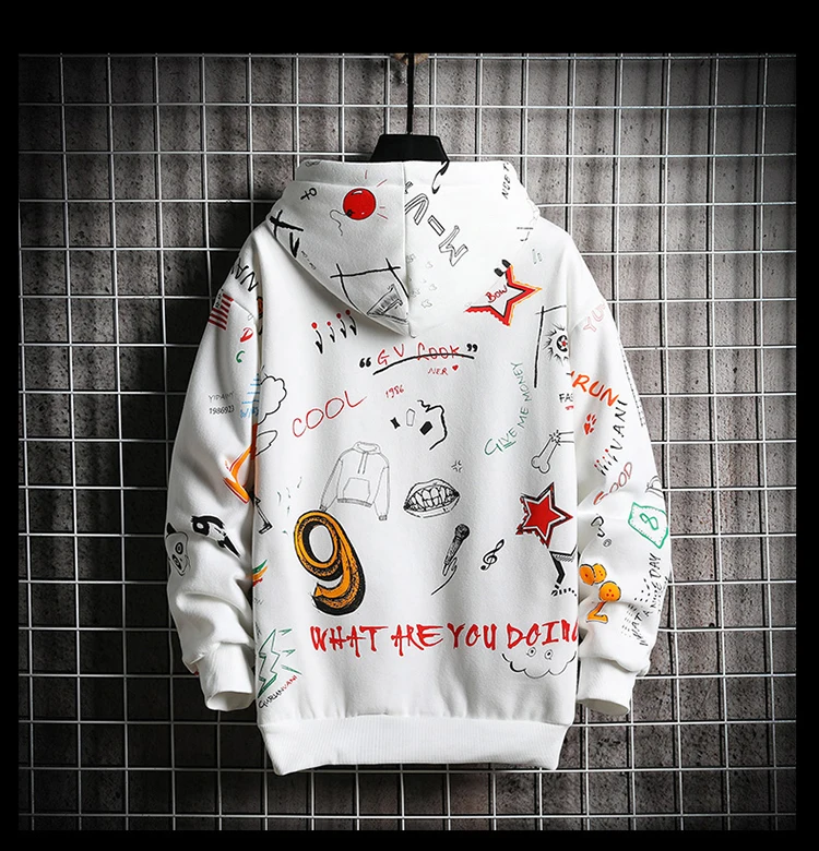 CHAIFENKO Hip Hop Hoodies Men New Autumn Fashion Skateboards Casual Sweatshirt Male Japanese Harajuku Streetwear Men Hoodie