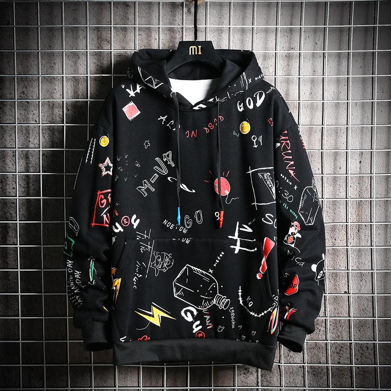 CHAIFENKO Hip Hop Hoodies Men New Autumn Fashion Skateboards Casual Sweatshirt Male Japanese Harajuku Streetwear Men Hoodie