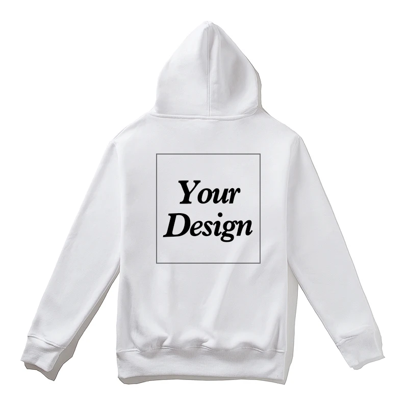 Top Quality Custom Cotton Zipper Hoodie Print Photo Text Brand Logo Men Womens Thick Fleece Autumn Winter Warm Sweatshirt 350gsm
