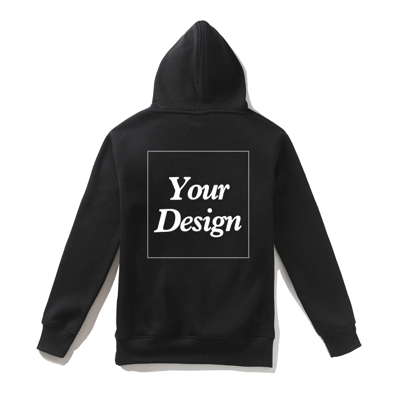 Top Quality Custom Cotton Zipper Hoodie Print Photo Text Brand Logo Men Womens Thick Fleece Autumn Winter Warm Sweatshirt 350gsm