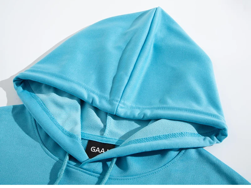 GAAJ Custom Hoodie Sweatshirt 260gsm Lightweight Soft 21 Colors Personalized Print Brand Logo Text Photo Men Women Unisex