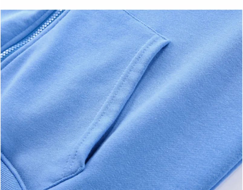 100% Cotton Hoodie Custom Logo Casual Zipper Hoodie Printing Company Design Quality Thin Sweatshirt Embroidery Personality Brand
