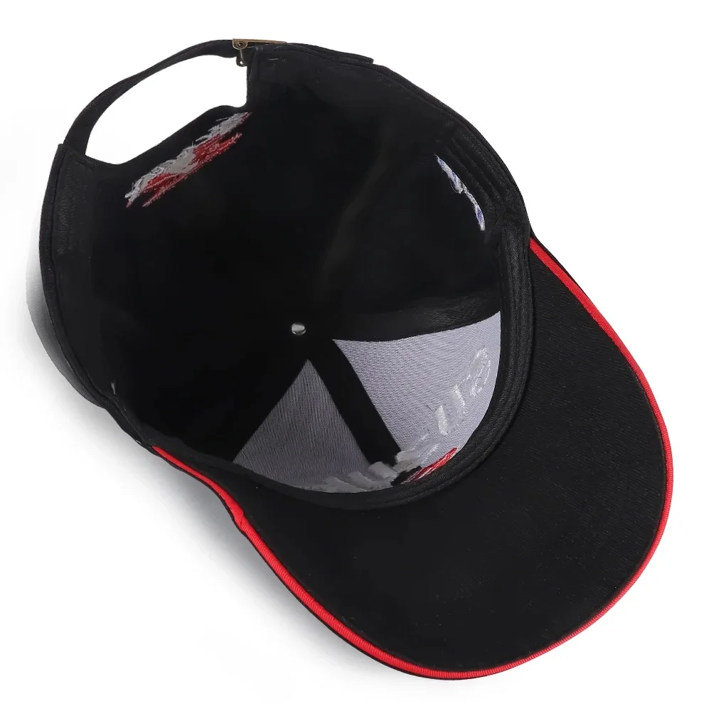 Suzuki Motorcycle Racing Baseball Cap, Men's and Women's Casual and Fashionable Embroidered Curved Brim Sun Hat