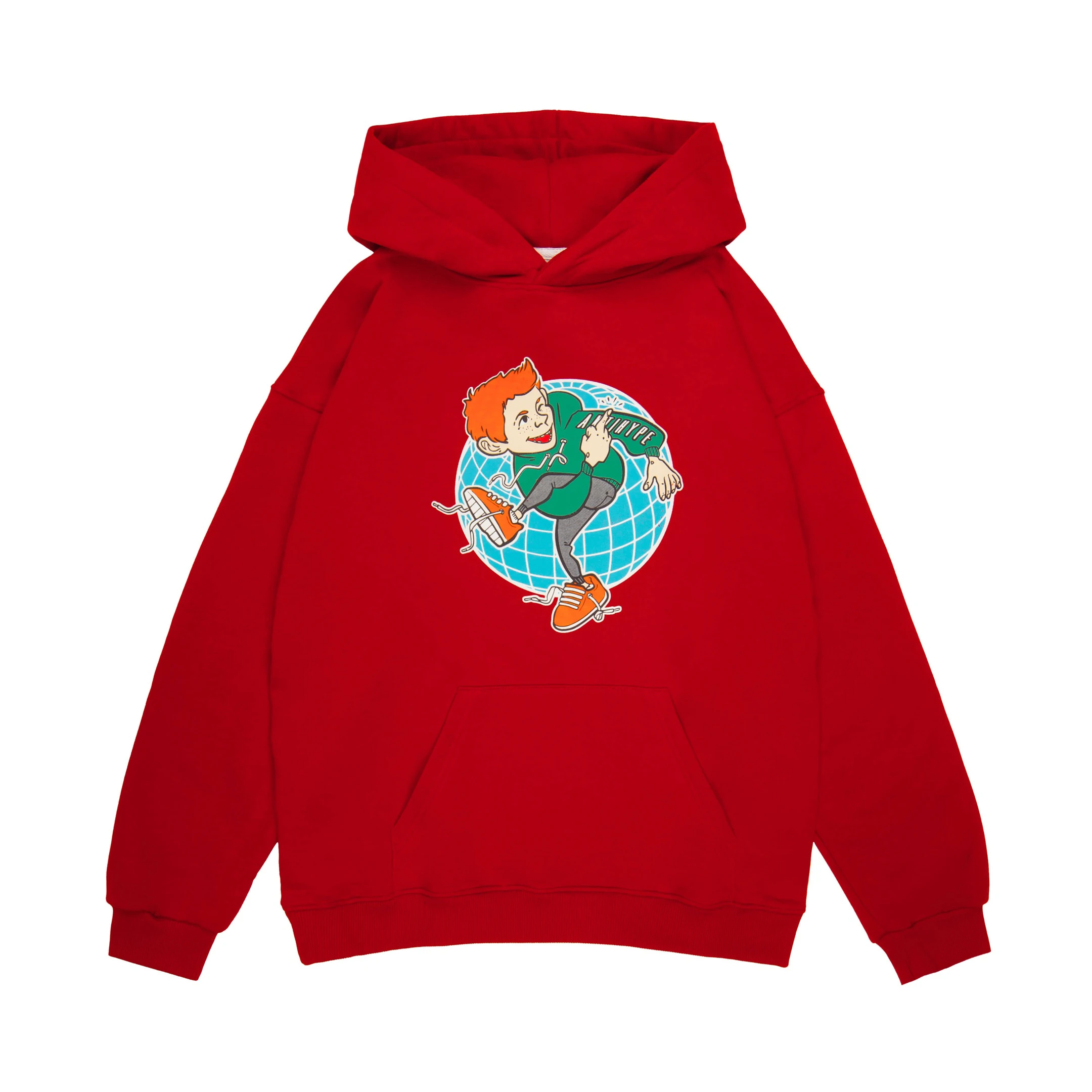 Harajuku Oversize Streetwear Men Hoodie Clothing Antihipic Cartoon Graphic Print Hooded Sweatshirt Hip Hop Top Goth Y2k Pullover