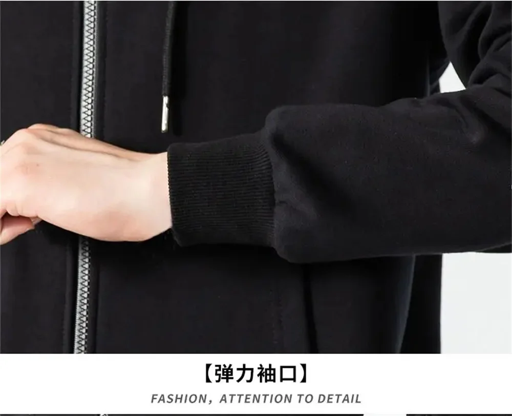 2025 Spring and Autumn Suzuki Hayabusa Logo Super Motorcycle Sweatshirt Jacket Work Commuter Men's Hoodie Zipper Hoodie