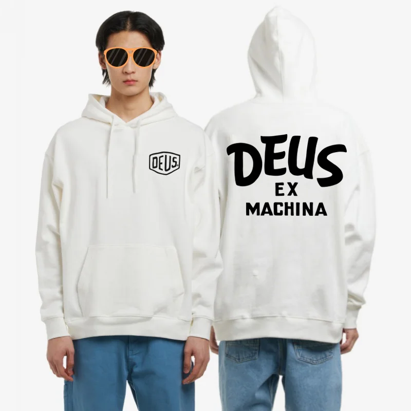 2025 DEUS Y2K ENDURO New Autumn Popular letter graphic hoodies Sweatshirt Y2K High Quality Casual Fashion letter Printed Tops