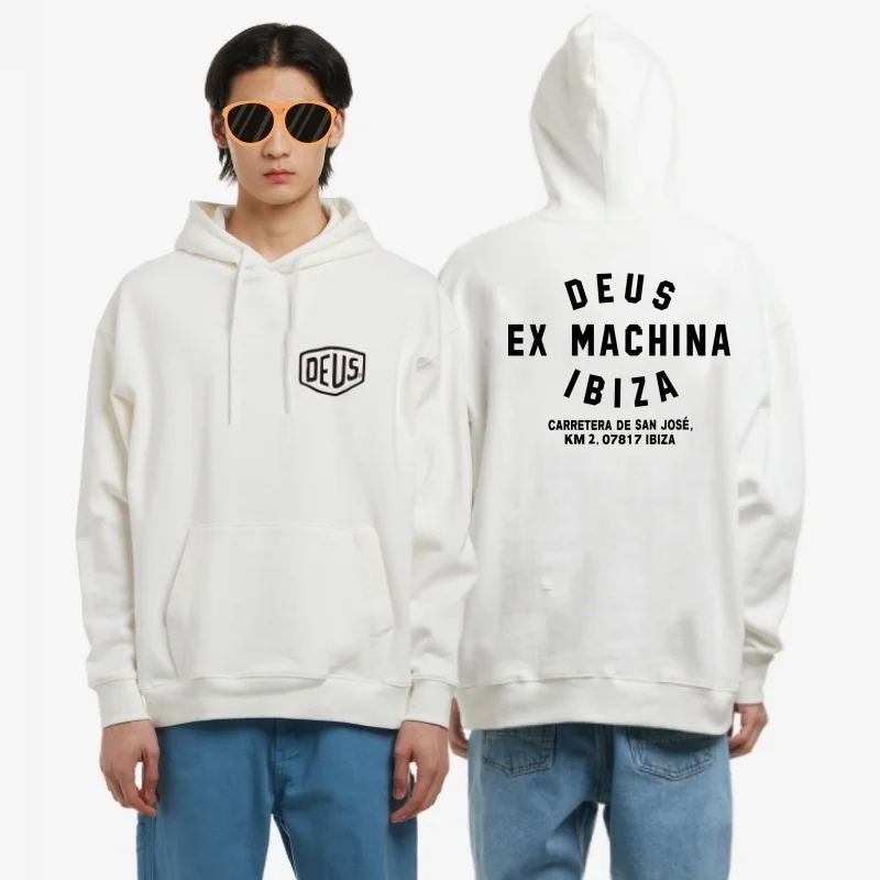 2025 DEUS Y2K ENDURO New Autumn Popular letter graphic hoodies Sweatshirt Y2K High Quality Casual Fashion letter Printed Tops