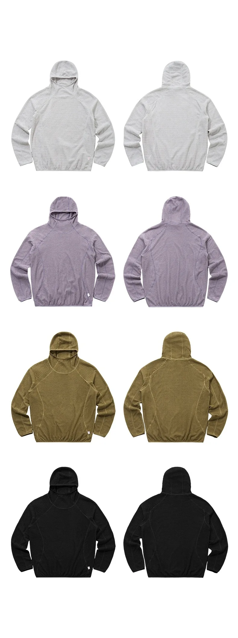 Men's air fleece hooded sweater autumn and winter new lightweight thermal hoodie couple