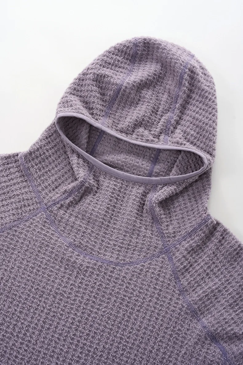 Men's air fleece hooded sweater autumn and winter new lightweight thermal hoodie couple