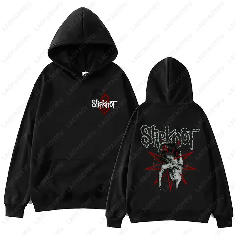 New Retro Casual Style S-Slipknot Rock Band Women Men Hoodie Sweatshirts Casual Clothes Hoody Warmth Streetwear Pullovers Top