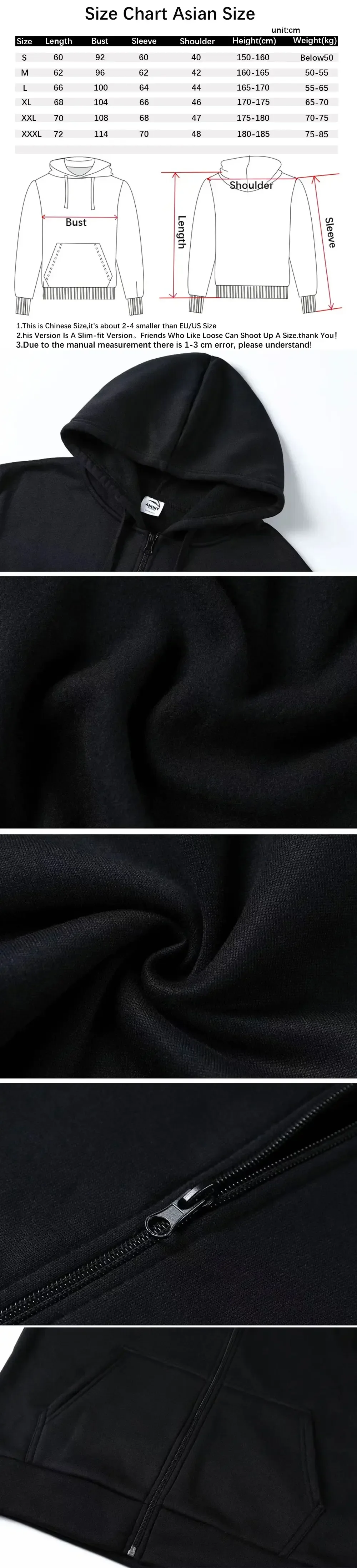 Yungblud IDOLS Wings Album Tour 2025 Zipper Hoodie Male Oversized Zip Up Jacket Men Women Clothing Hip Hop Hoodies Streetwear
