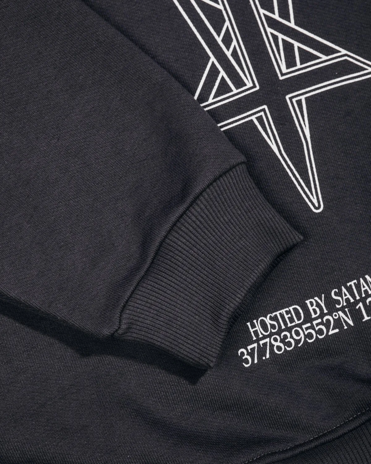 Hip Hop Streetwear Men Hoodies Satan Club Graphic Print Hooded Women Unisex Autumn Winter Punk Sweatshirts Y2K Coat Clothes Goth