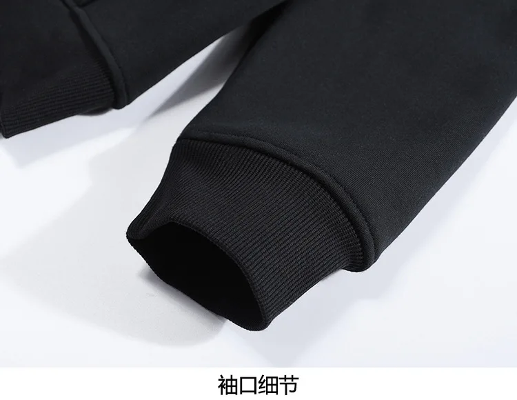 Winter Hoodies Thicken Warm Lambswool Hoodie Pants Men Sweatshirts Brand Casual Sweatshirt Fashion Thermal Windproof Unisex Sp