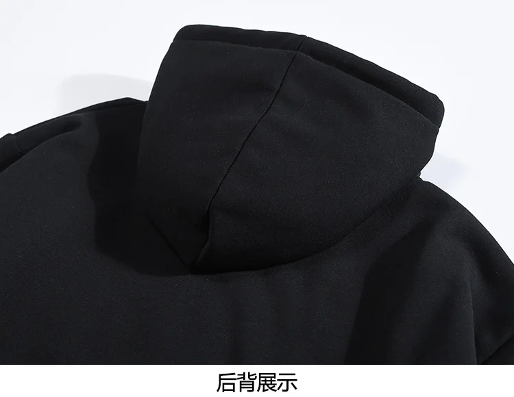 Winter Hoodies Thicken Warm Lambswool Hoodie Pants Men Sweatshirts Brand Casual Sweatshirt Fashion Thermal Windproof Unisex Sp