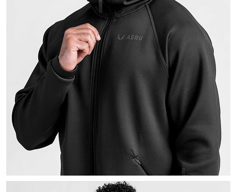 Gym Men's Hoodies Sweatshirts Hoodie Men Fitness Hooded Zipper Jacket Hoody Man Casual Sweatshirt for Male
