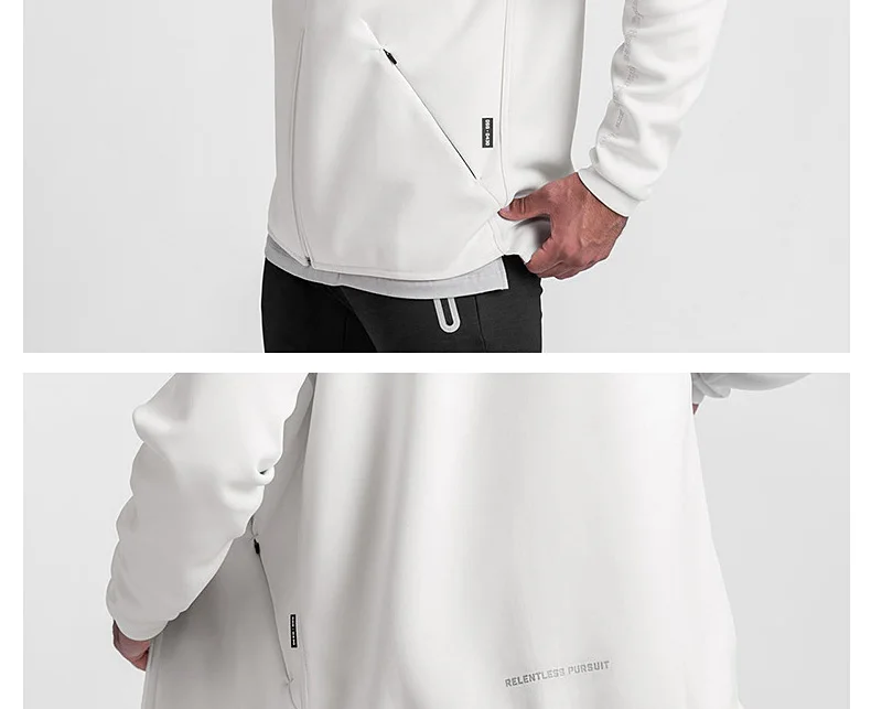 Gym Men's Hoodies Sweatshirts Hoodie Men Fitness Hooded Zipper Jacket Hoody Man Casual Sweatshirt for Male