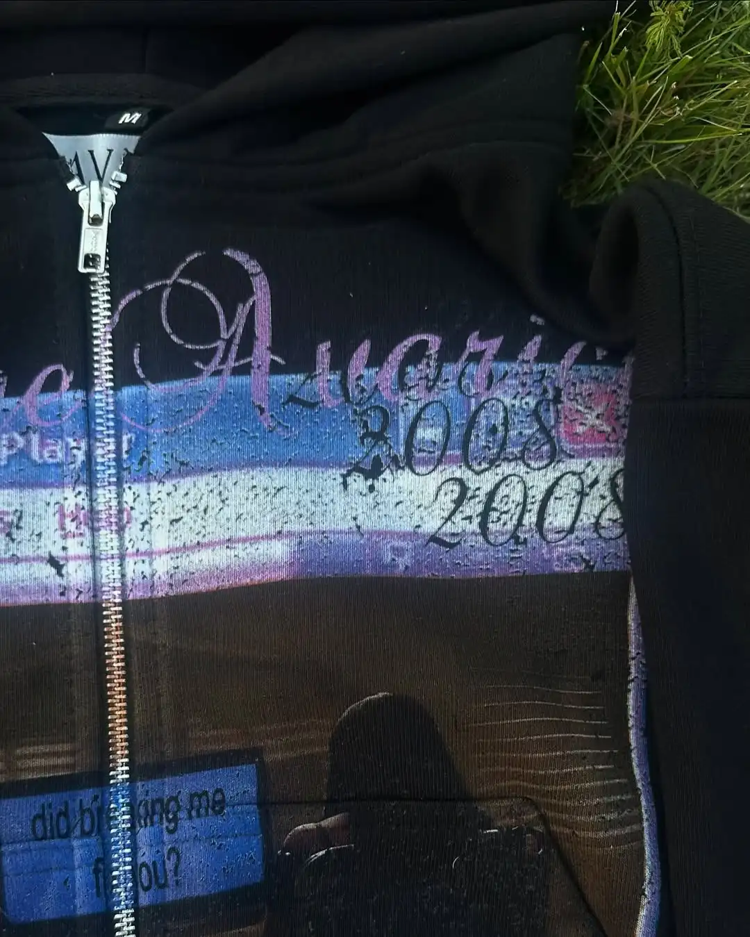 Mens Black Zip Up Hoodie Retro Movie Player Graphic Streetwear Casual Pullover Loose Fit Sweatshirt Mens Fashion Hip Hop Style