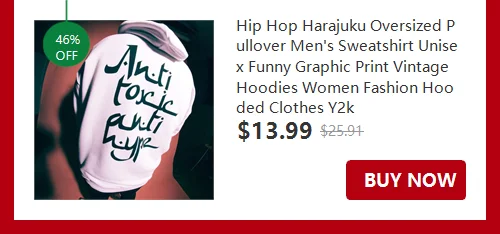 Harajuku Oversized Pullover Streetwear Men's Hoodies Antihipic Graphic Print Hooded Sweatshirts Hip Hop Tops Gothic Y2k Clothing