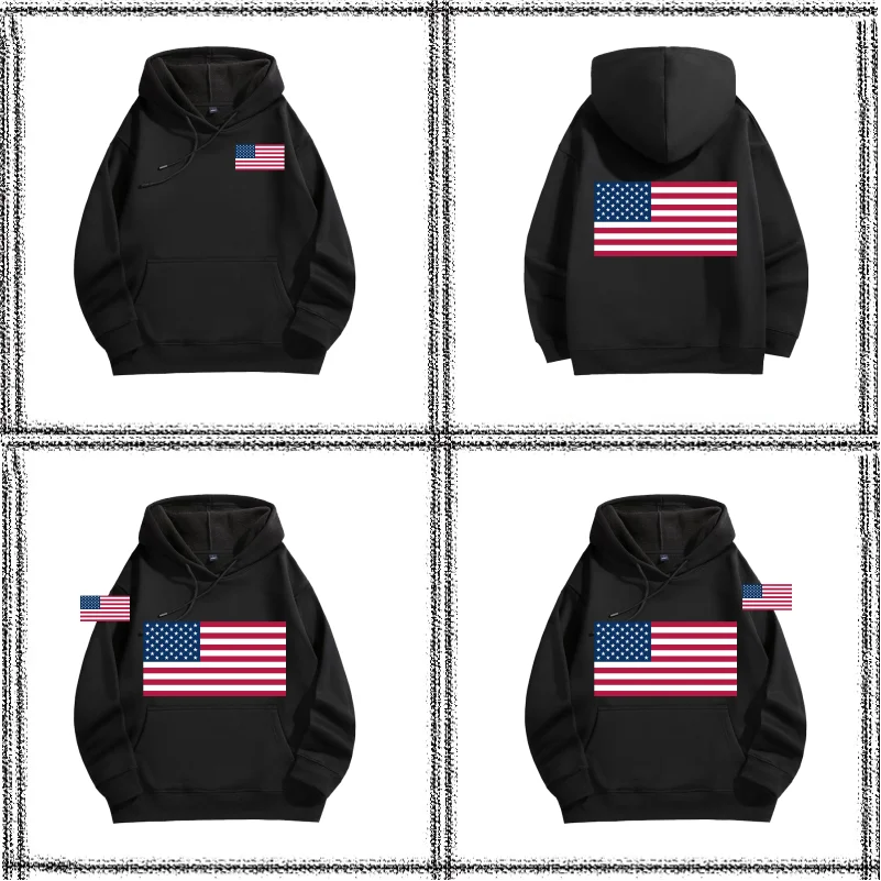 Customized Printed Men's And Women's Hoodies Loose Casual Fashion Long Sleeved Pullovers Embroidered LOGO Street Sports Shirts