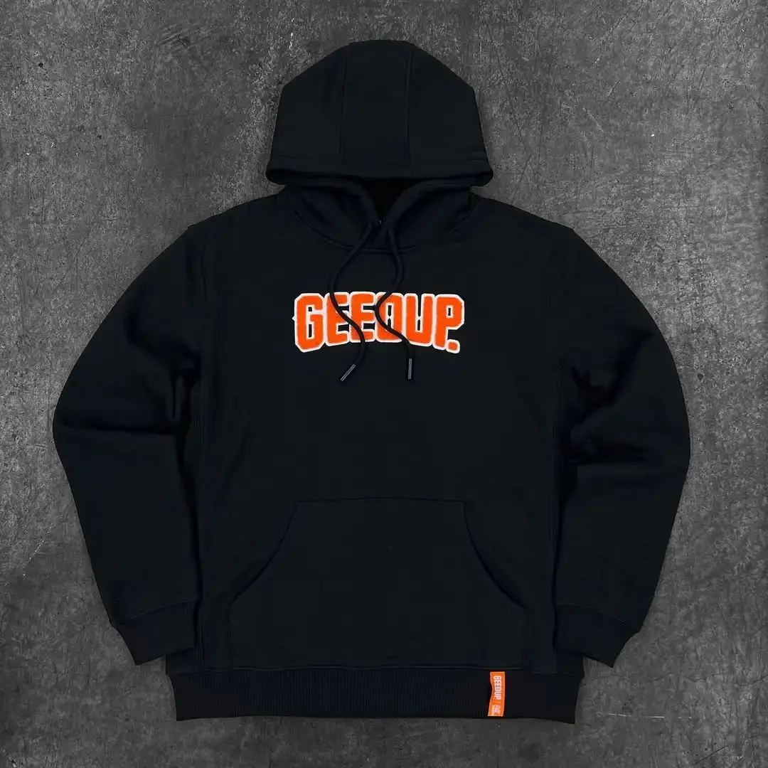 Hoodie men's 2025 American street hip-hop punk fashion oversized sports shirt women's retro letter Harajuku Y2K casual loose fit