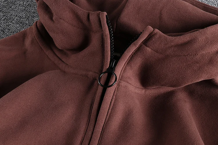 Autumn Winter American Retro 500g Heavyweight Hooded Hoodies Men's Pure Cotton Washed Youth Thickened Velvet Casual Sweatshirt