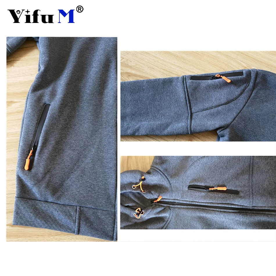 Custom Your Logo Men's Hoodies DIY Printed Sweatshirts Zipper for Male Hoody Sweatshirt Fleece Cardigan Hooded Jacket Autumn New