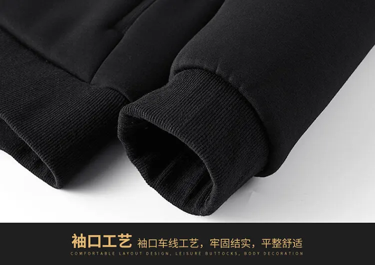 High Quality Male Warm Cashmere hoodies Men Sportswear Jackets Male sweatshirt Fleece Men's Jacket Winter Lamb Fleece hoody Mens