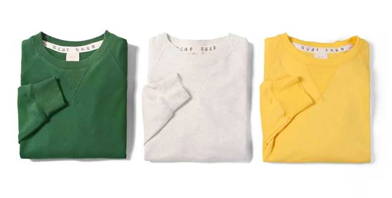 Japanese Retro Green Heavy Hoodie Men 2021 Spring Autumn Cotton Trendy Sweatshirts Men's Casual Oversized Long Sleeve Pullover
